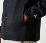 New Era New York Yankees MLB Twill Black Coaches Jacket 60684316 - Image 3