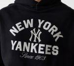 New Era MLB Heritage New York Yankees Black Oversized Pullover Hoodie 60684323 - Image 2