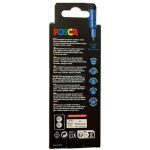 Posca PC-3ML Fine Markers 4 pcs. Set 0.9-1.3mm Glitter Cool Sparkling Color - Image 2