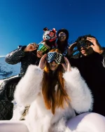 SPRAYGROUND GRAFFITI SKI GOGGLES SET Z683 - Image 4