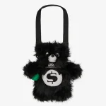 SPRAYGROUND FUR CRAY BLACK BEAR CUB BACKPACK B8213 63.5 x 17.78 x 30.48 cm