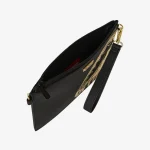 SPRAYGROUND GOLD AND DANGEROUS CROSSOVER CLUTCH B8271 18 x 25.4 x 0.6 cm - Image 2