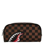 SPRAYGROUND THE PRIVATE JET SHARK CLUB POUCH B8480 4" x 2.75" x 8"