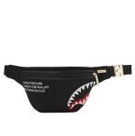 SPRAYGROUND SHARK CENTRAL KNIT SAVVY CROSSBODY B8231 25.4 cm x 15.2 cm x 5 cm