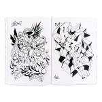Sketchy Graffiti Coloring Book - Image 5