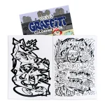 Sketchy Graffiti Coloring Book - Image 2