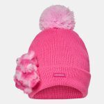 SPRAYGROUND PINK BEAR PUFF BEANIE HW424 - Image 2