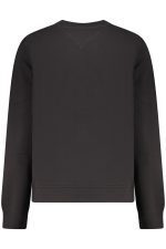 TOMMY HILFIGER WOMEN'S BLACK ZIP-UP SWEATSHIRT - Image 2