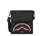 SPRAYGROUND SCRIBBLE SHARK MESSENGER BAG B8228 22cm x 25cm x 5cm