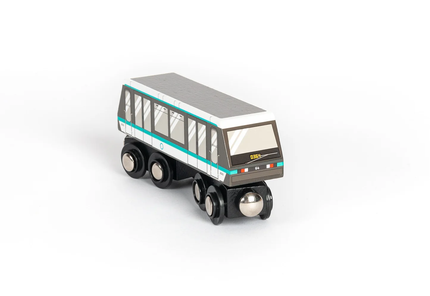 Mini Metro Paris With Tracks 12cm x 3cm x 5cm - Image 6