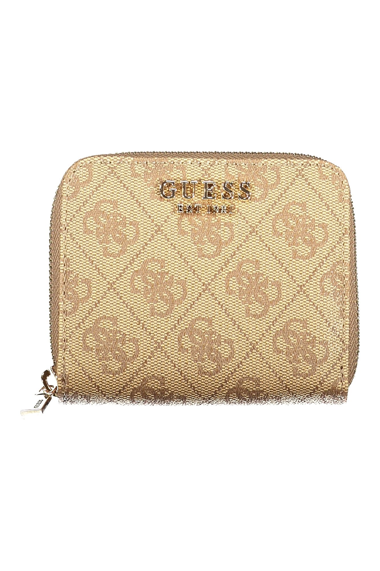 guessjeansportafogliodonnabeige_1 GUESS JEANS WOMEN'S BEIGE WALLET - Image 1