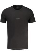 GUESS JEANS SHORT SLEEVE T-SHIRT MEN BLACK
