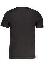 GUESS JEANS SHORT SLEEVE T-SHIRT MEN BLACK - Image 2