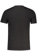 GUESS JEANS SHORT SLEEVE T-SHIRT MEN BLACK - Image 3