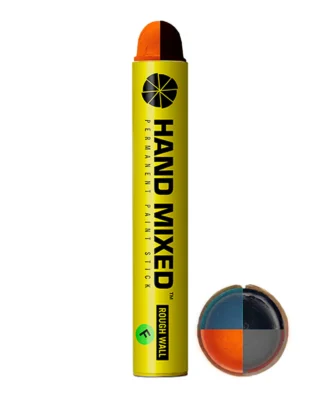 HAND MIXED Rough Wall Paint Stick Fluo Grey
