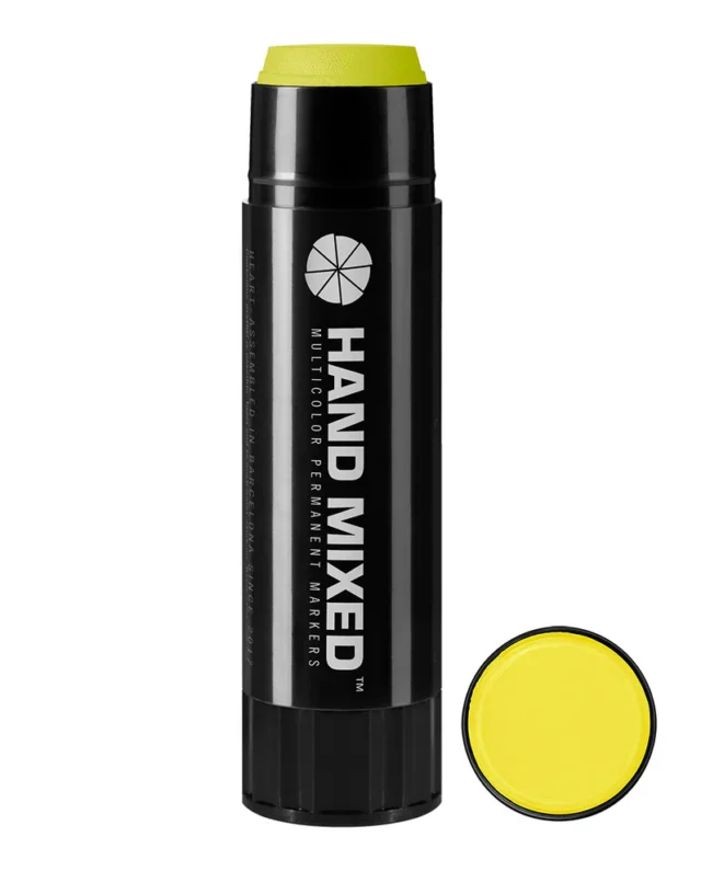 HAND MIXED Solid Paint Marker Pocket Yellow 15 mm