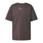 KARL KANI SMALL SIGNATURE ESSENTIAL TEE BROWN KM-TE011-022-15IND