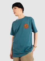 Santa Cruz Classic Dot Chest T-Shirt Teal SCA-TEE-13383