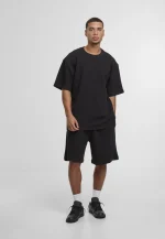 KARL KANI SIGNATURE WAFFLE SHORTS BLACK KM261-020-1 - Image 6
