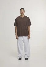 KARL KANI SLOGAN BOXY T-SHIRT BROWN KM261-002-1 - Image 5