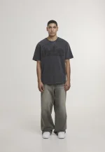 KARL KANI SIGNATURE SKYLINE WASHED BOXY T-SHIRT KM261-003-1 - Image 5