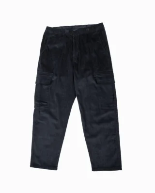 Bee Unusual Buggy Cargo Corduroy Pants Black AB-256020 - BEEUNUSUAL