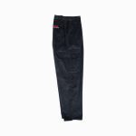 Bee Unusual Buggy Cargo Corduroy Pants Black AB-256020 - Image 3