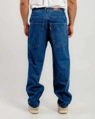 Bee Unusual Relaxed Jeans Washed Dark Blue AB-257020 - BEEUNUSUAL