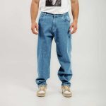Bee Unusual Relaxed Jeans Washed Blue AB-257021 - Image 2