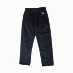 Bee Unusual Relaxed Corduroy Pants Black AB-257025 - Image 4