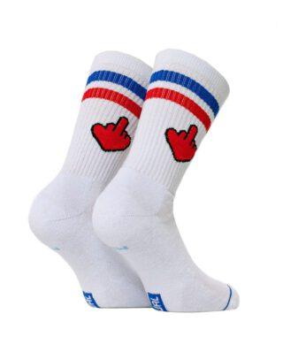 Bee Unusual “I Love To Hate You” Socks White AS-22001 - BEEUNUSUAL