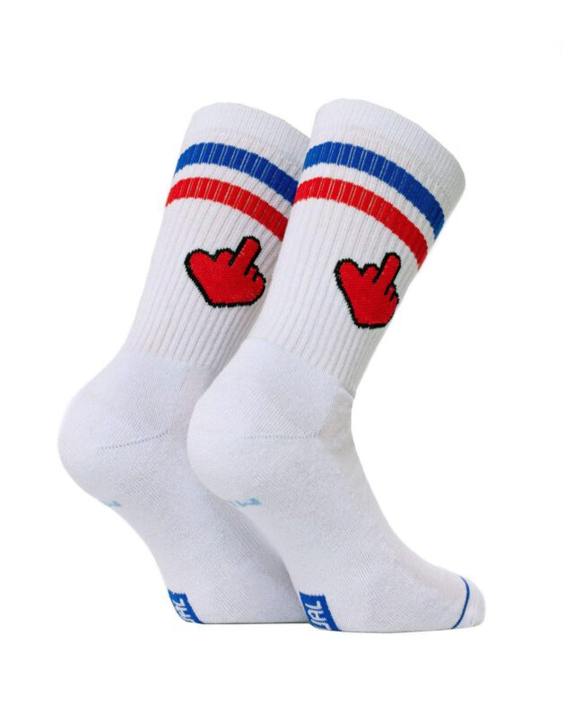 Bee Unusual “I Love To Hate You” Socks White AS-22001 - BEEUNUSUAL