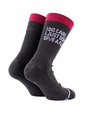 Bee Unusual ” I Do Care premium ” D.Grey Socks AS-252929 - BEEUNUSUAL