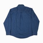 Bee Unusual Denim Overshirt Washed Dark Blue AT-257737 - Image 6