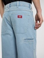 DICKIES DOUBLE KNEE LOOSE STR JEANS VINTAGE BLUE DK0A88H4C151 - Image 2