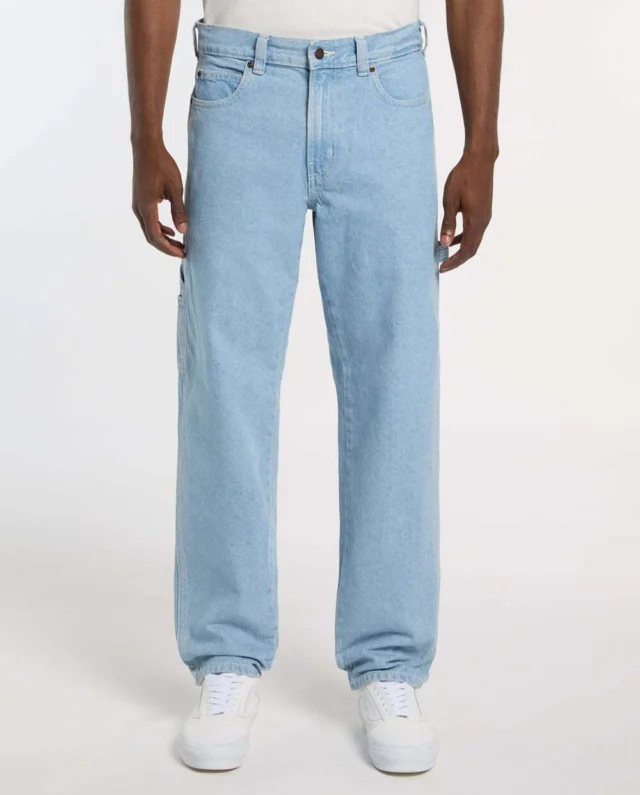 DICKIES 993 REG TAPER CARP JEANS VINTAGE BLUE DK0A88PLC151 - DICKIES