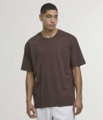 KARL KANI SLOGAN BOXY T-SHIRT BROWN KM261-002-1