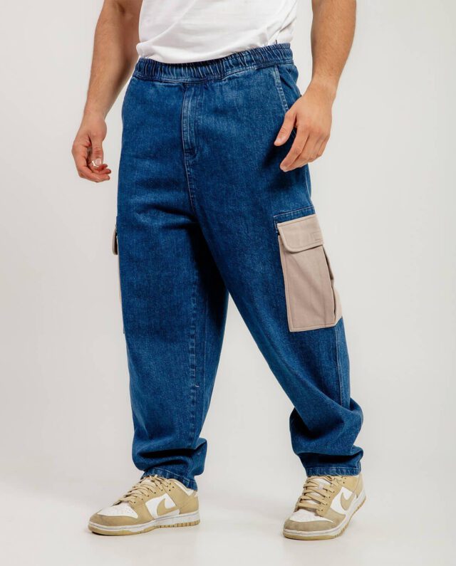 IMG_8228-1-2.jpg Bee Unusual Buggy Cargo Jeans Washed Dark Blue AB-256022 - BEEUNUSUAL