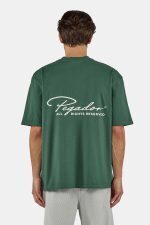 PEGADOR PIKE OVERSIZED TEE WASHED SOLID GREEN WARM WHITE PGDR-6131-665/539 - Image 3