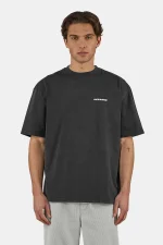 PEGADOR BOVEC OVERSIZED TEE VINTAGE BLACK PGDR-6820-065