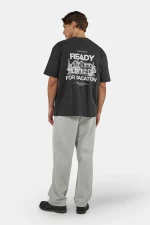 PEGADOR BOVEC OVERSIZED TEE VINTAGE BLACK PGDR-6820-065 - Image 4