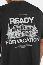 PEGADOR BOVEC OVERSIZED TEE VINTAGE BLACK PGDR-6820-065 - Image 3