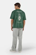 PEGADOR MORCOTE OVERSIZED TEE WASHED SOLID GREEN PGDR-6832-665 - Image 5