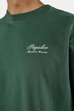 PEGADOR MORCOTE OVERSIZED TEE WASHED SOLID GREEN PGDR-6832-665 - Image 3