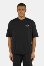 PEGADOR REINE OVERSIZED TEE WASHED BLACK PGDR-6841-002