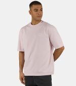 PEGADOR REINE OVERSIZED TEE WASHED POWDER PINK PGDR-6841-671