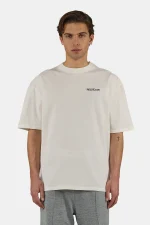 PEGADOR STEGE OVERSIZED TEE WHITE BLACK PGDR-6858-551