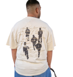 KARL KANI SIGNATURE WASHED OVERSIZED T-SHIRT WHITE KM261-016-2 - Image 2