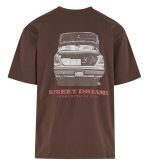KARL KANI SLOGAN BOXY T-SHIRT BROWN KM261-002-1 - Image 6