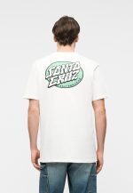 Santa Cruz Vertigo Dot T-Shirt White SCA-TEE-13341 - Image 2